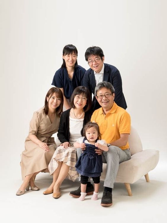 Chụp ảnh gia đình theo phong cách hàn quốc