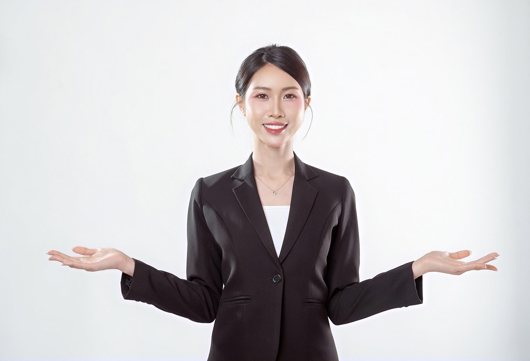 Stock Ảnh người mẫu quảng cáo background trắng