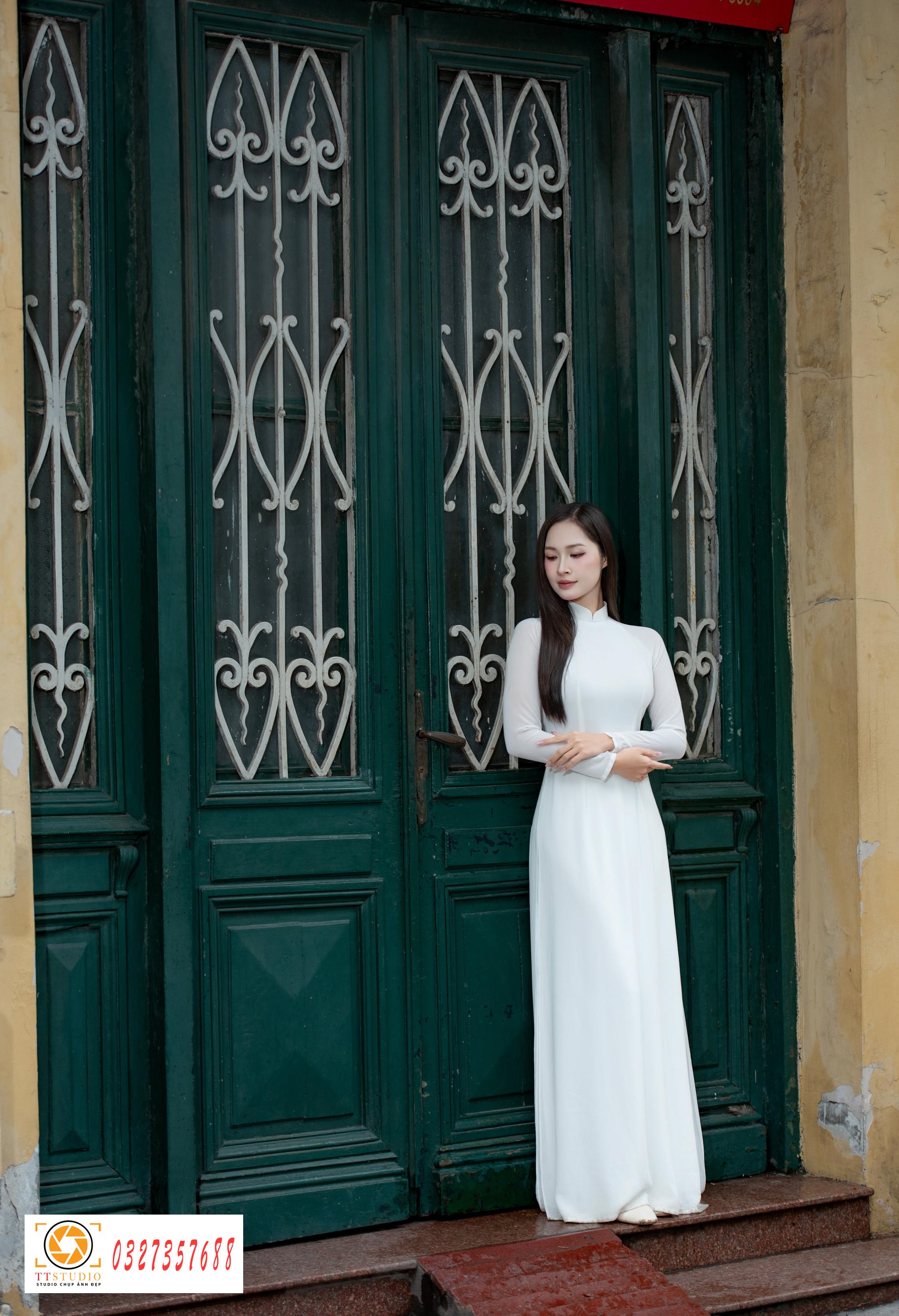 Ảnh áo dài báo hà nội mới