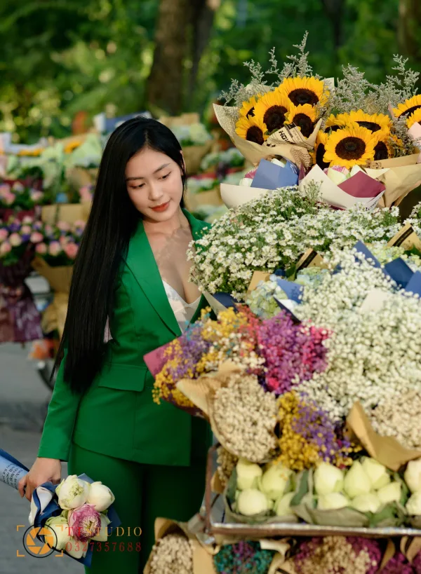 Trend chụp ảnh xe hoa