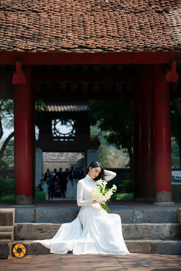 Ảnh Áo Dài Văn Miếu