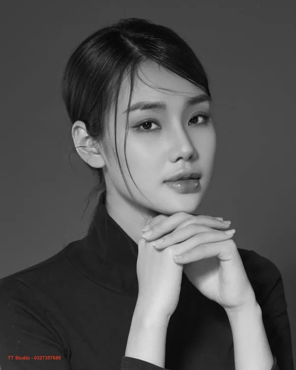 Ảnh beauty đen trắng