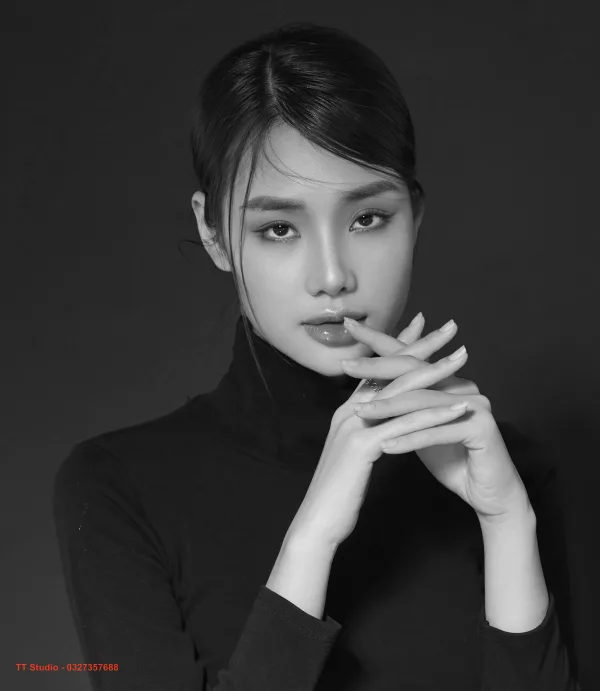 Ảnh beauty đen trắng