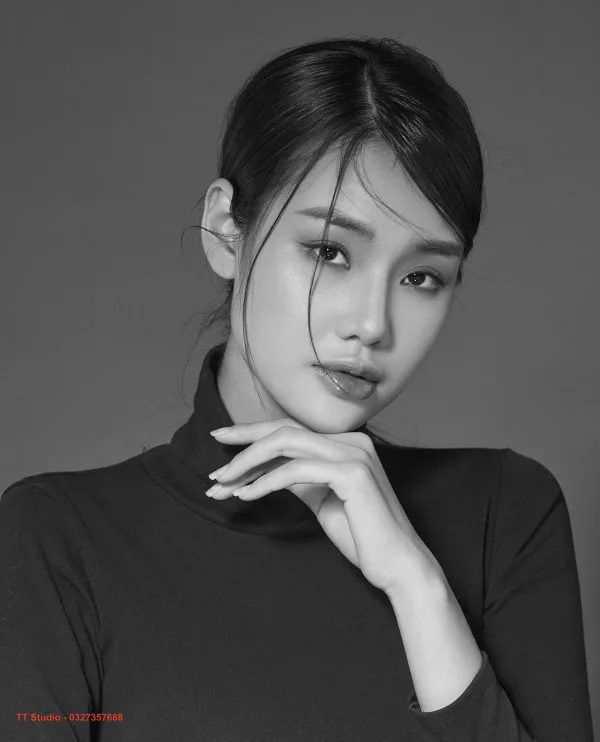 Ảnh beauty đen trắng