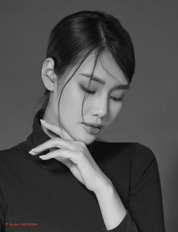 Ảnh beauty đen trắng