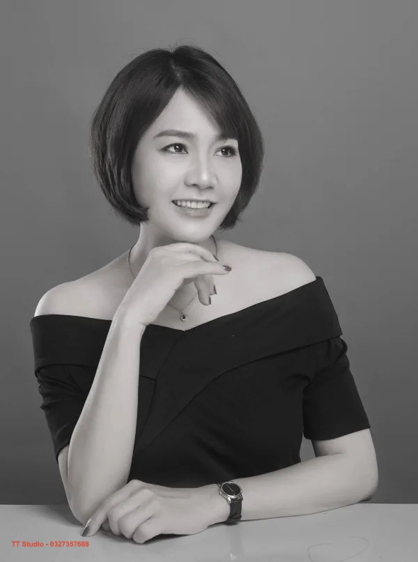 Ảnh beauty đen trắng