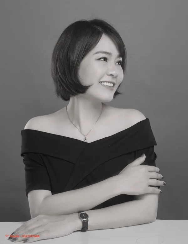 Ảnh beauty đen trắng