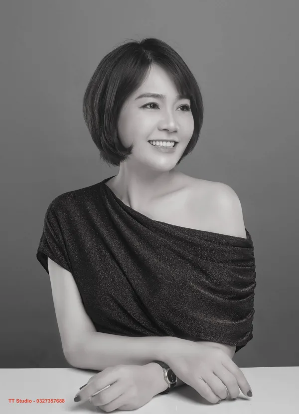 Ảnh beauty đen trắng