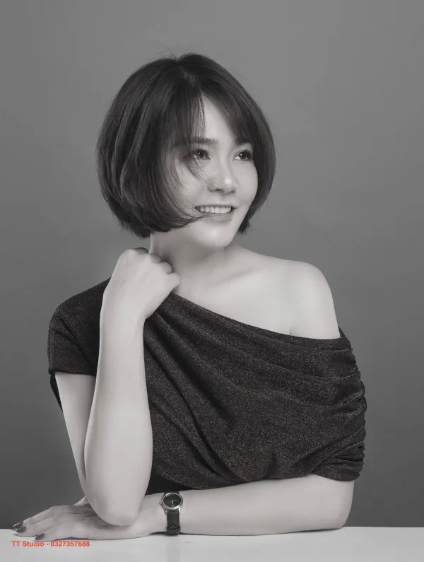 Ảnh beauty đen trắng
