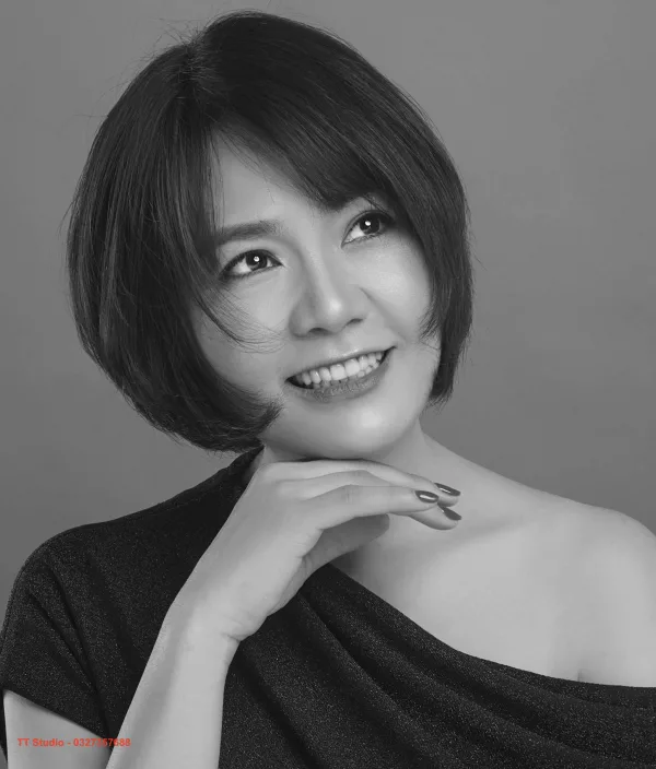 Ảnh beauty đen trắng