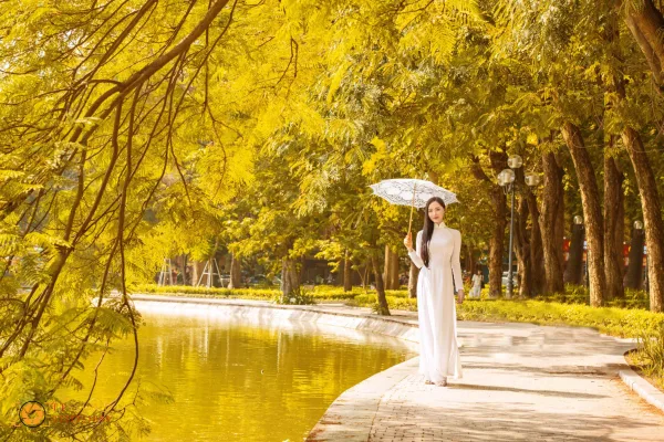 Ảnh hồ gươm Mùa Thu Hà Nội