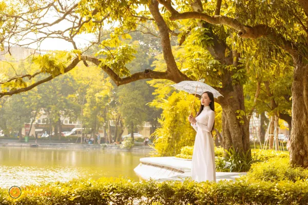 Ảnh hồ gươm Mùa Thu Hà Nội