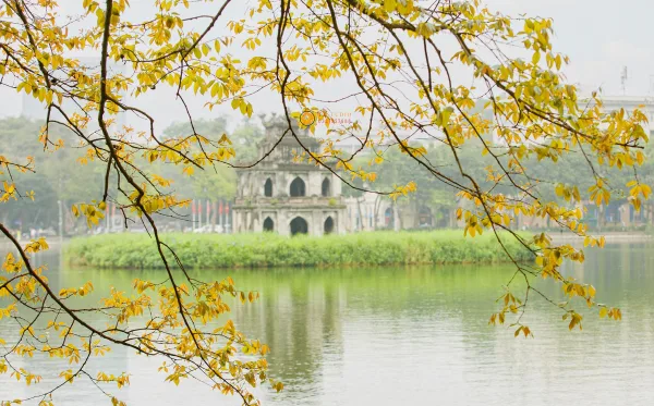 Ảnh Hồ Gươm Mùa Thay Lá
