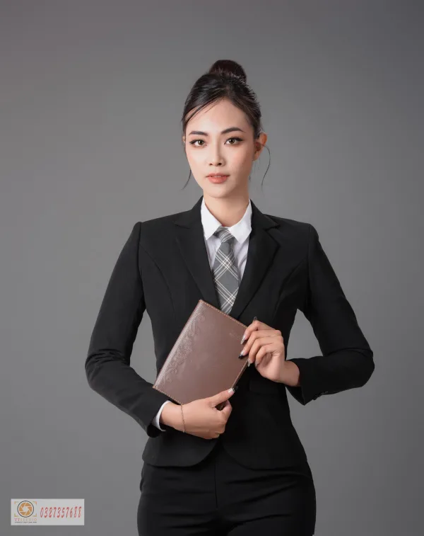Vest doanh nhân đen