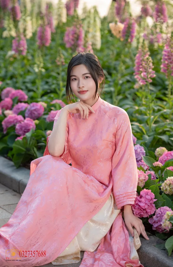 ảnh áo dài tết hồ gươm