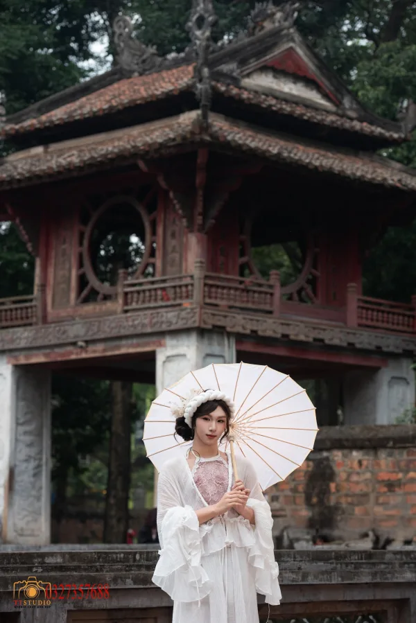 Chụp Ảnh tết Văn Miếu