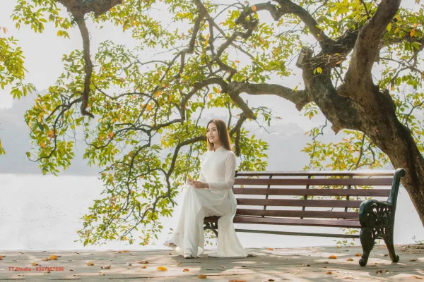 Ảnh mùa thu Hà Nội ở Hồ Gươm