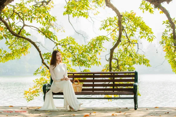 Ảnh mùa thu Hà Nội ở Hồ Gươm