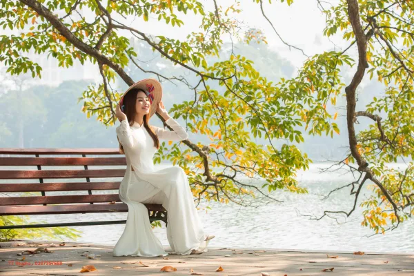 Ảnh mùa thu Hà Nội ở Hồ Gươm