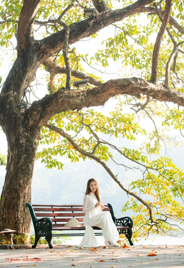 Ảnh mùa thu Hà Nội ở Hồ Gươm
