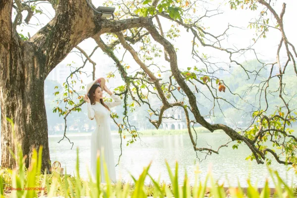 Ảnh mùa thu Hà Nội ở Hồ Gươm
