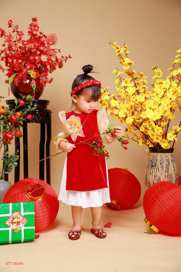 Ảnh tết cho bé