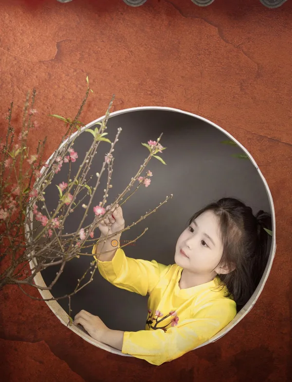 Chụp hình cho bé