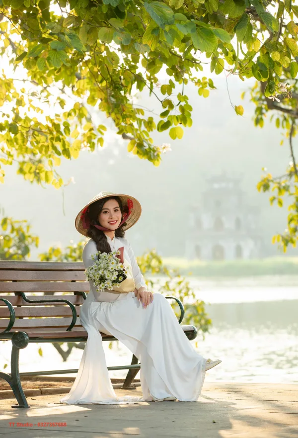 Ảnh Hồ Gươm chiều Đông
