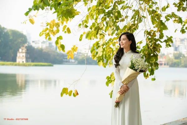 Ảnh Hồ Gươm chiều Đông