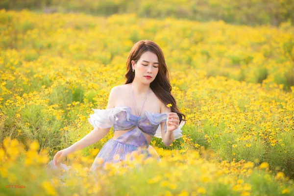 Hoa vàng thảo nguyên hoa