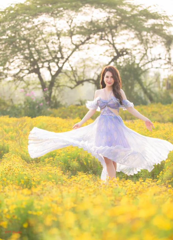 Hoa vàng thảo nguyên hoa