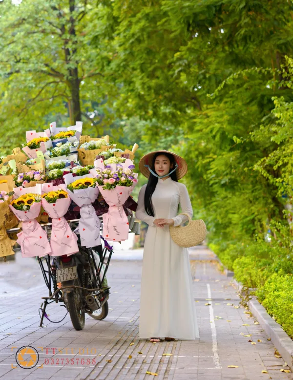 Xe hoa đường Hoàng Diệu
