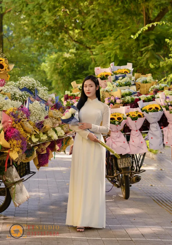 Xe hoa đường Hoàng Diệu