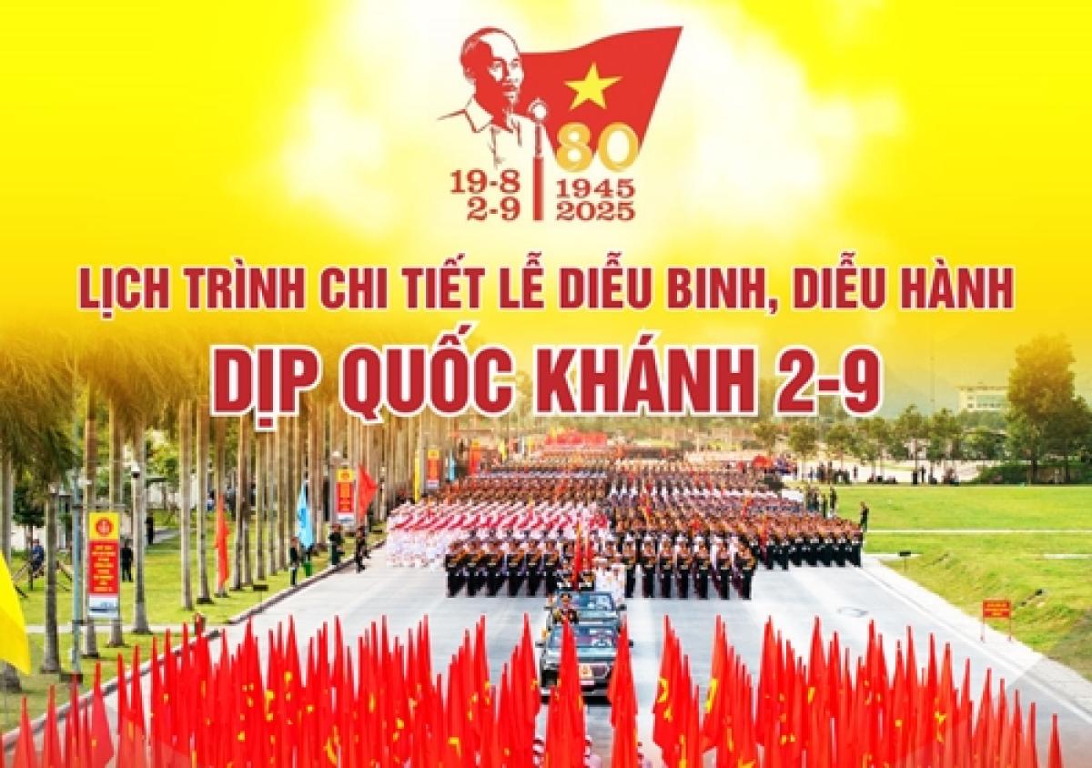 Lịch diễu binh 2/9