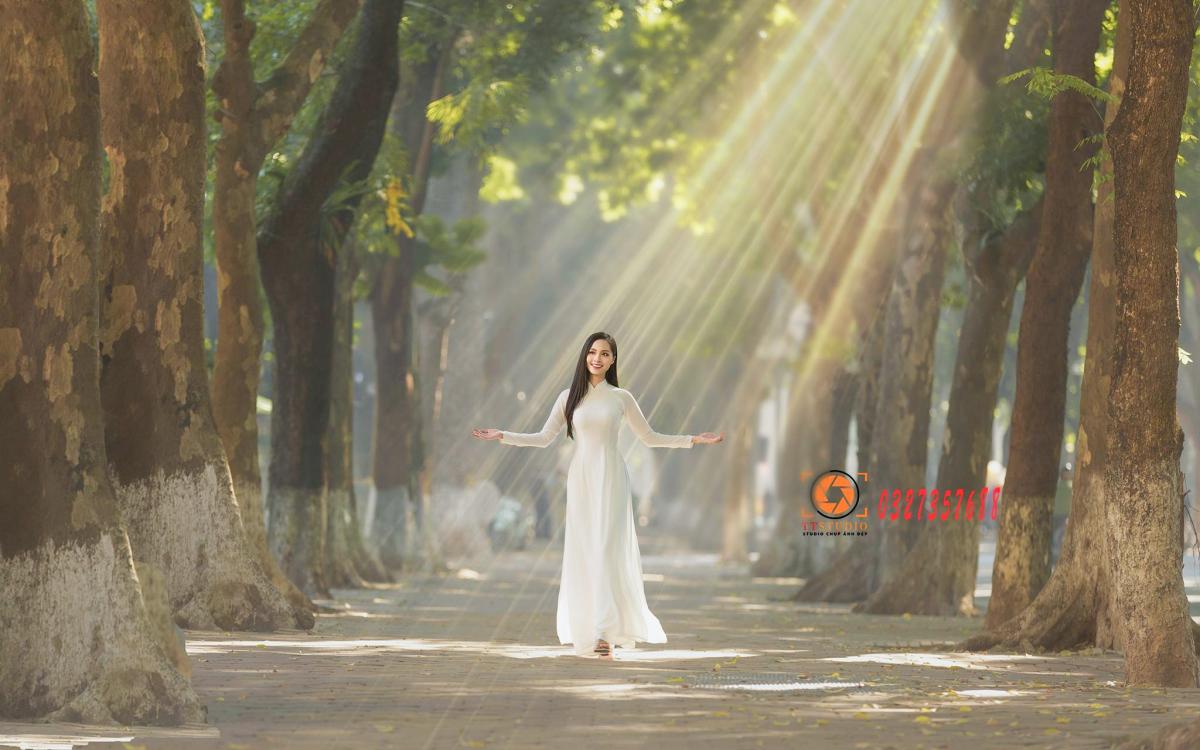 Đường Phan Đình Phùng mùa thu